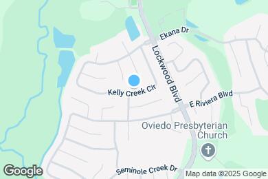 Map image of the property - 1046 Kelly Creek Cir