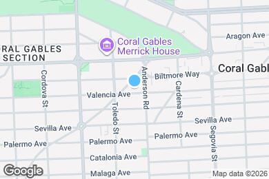Map image of the property - 815 Valencia Ave