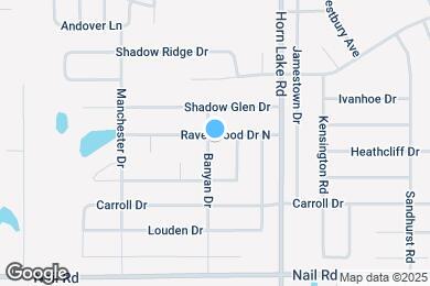 Map image of the property - 4143 Ravenwood Dr N