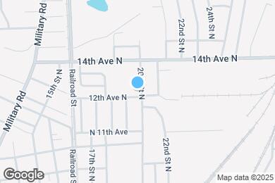Map image of the property - 1301 20th St N