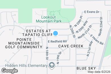 Map image of the property - 1821 E Hearn Rd