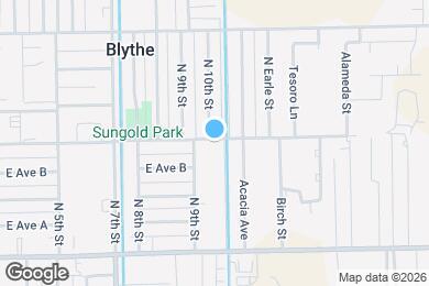 Map image of the property - 1022 E Barnard St
