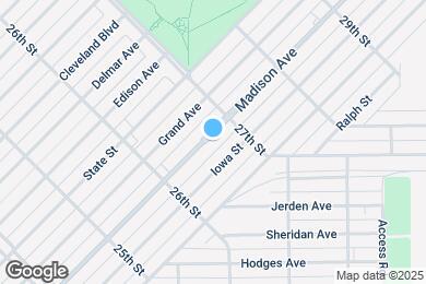 Map image of the property - 2632 Madison Ave