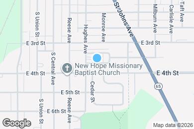 Map image of the property - 520 Nova St