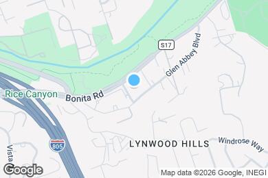 Map image of the property - 3242 Bonita Rd