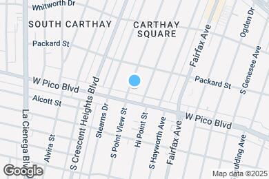 Map image of the property - 1242 S Point View St