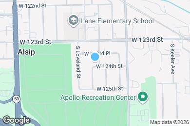 Map image of the property - 1288 Cypress Trce