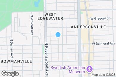 Map image of the property - 1715 W Rascher Ave