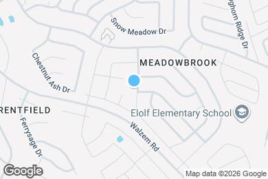 Map image of the property - 8030 Falcon Meadow Dr