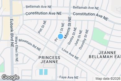 Map image of the property - 1115 Morris St NE