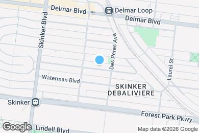 Map image of the property - 6027 McPherson Ave