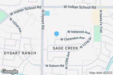 Map image of the property - 12938 W Clarendon Ave