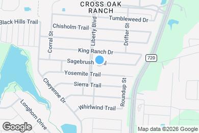 Map image of the property - 8812 Sagebrush Trail