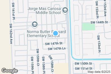 Map image of the property - 15793 SW 146th Terrace