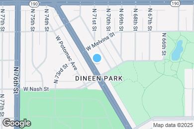 Map image of the property - 7128 W Appleton Ave