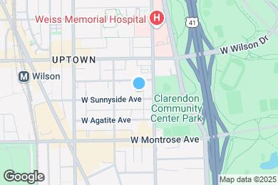 Map image of the property - 820 W Sunnyside Ave