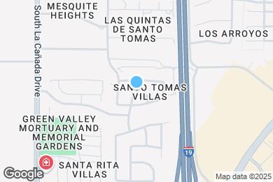 Map image of the property - 1112 W Vuelta Las Verdolagas