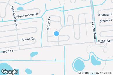 Map image of the property - 101 Burlington Pl