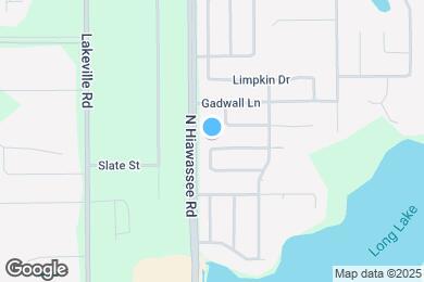 Map image of the property - 6856 Moorhen Cir