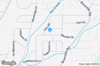 Map image of the property - 1632 Maralyn Dr