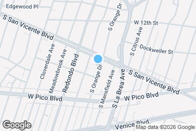 Map image of the property - 1315 S Orange Dr