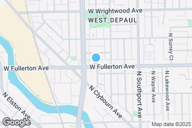 Map image of the property - 1530 W Fullerton Ave