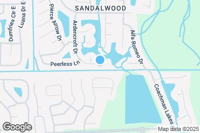Map image of the property - 11274 S Ardencroft Dr