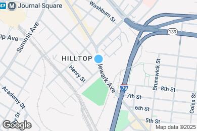 Map image of the property - 615 Pavonia Ave