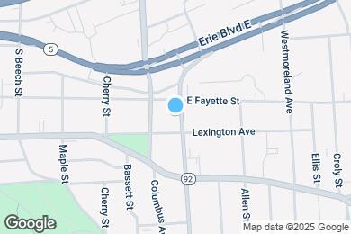 Map image of the property - 110 Westcott St