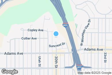 Map image of the property - 3030 Suncrest Dr
