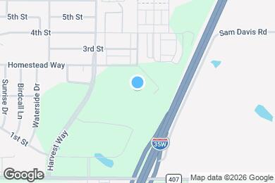Map image of the property - 1009 Homestead Way