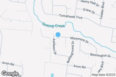 Map image of the property - 1423 Marymont Dr