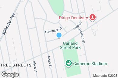 Map image of the property - 33 Yale St