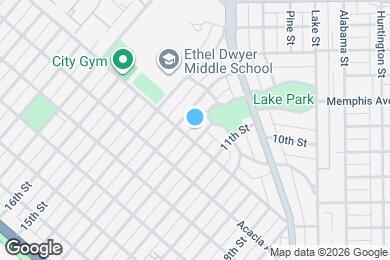 Map image of the property - 707 12th