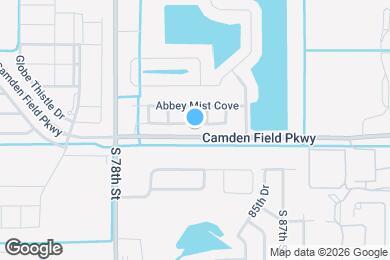 Map image of the property - 8105 Water Tower Dr