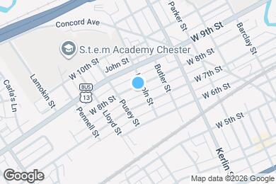 Map image of the property - 911 W 8th St