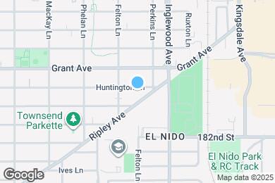 Map image of the property - 2612 Huntington Ln