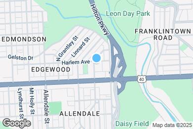 Map image of the property - 627 Denison St