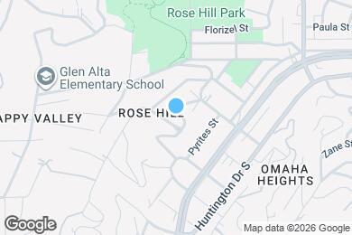 Map image of the property - 4335 1/2 Raynol St