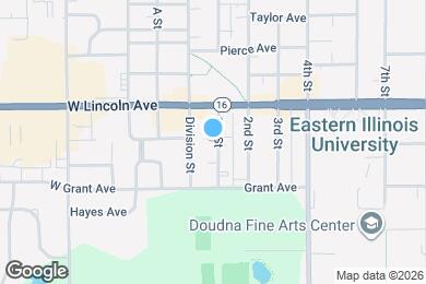 Map image of the property - 1516 1st St