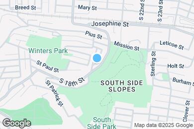 Map image of the property - 21 Saint Leo St