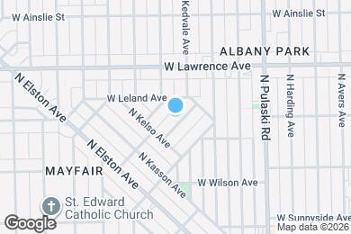 Map image of the property - 4728 N Kewanee Ave