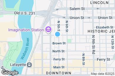Map image of the property - 518 N 5th St