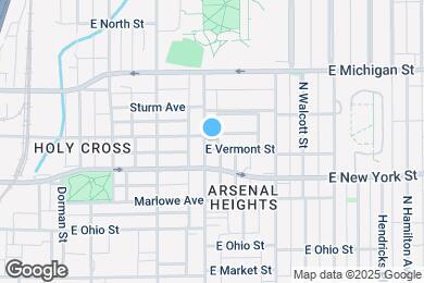 Map image of the property - 407 N Arsenal Ave