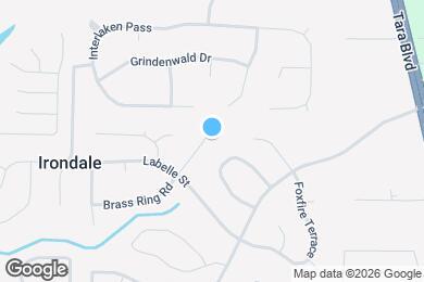 Map image of the property - 10072 Brass Ring Rd