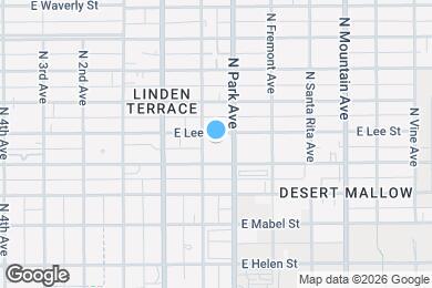Map image of the property - 918 E Lee St