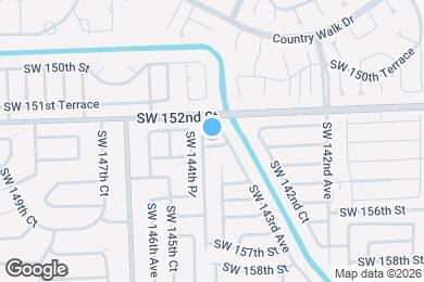 Map image of the property - 14451 SW 153rd Ter