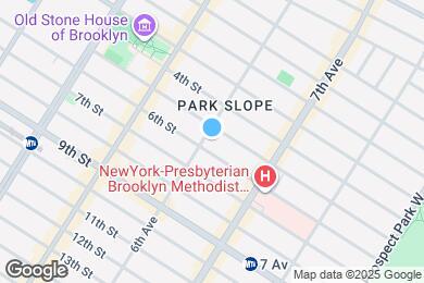 Map image of the property - 375 6th Ave