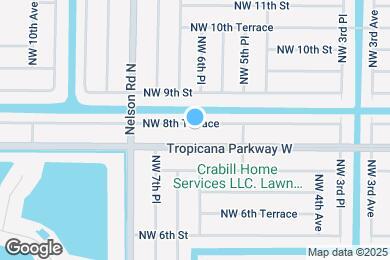 Map image of the property - 618 NW 8th Terrace