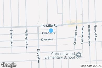 Map image of the property - 14310 Hobart Ave